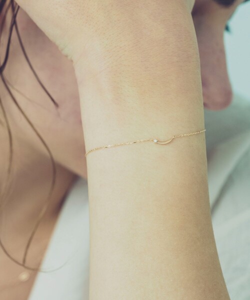 ete（エテ） ブレスレット 「シェア」 K10YGダイヤモンド ブレスレット