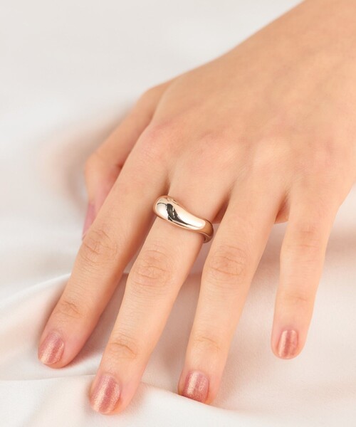 ete（エテ） 指輪 リング 「レイヤード」 ボールド リング レディース