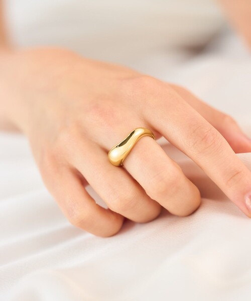 ete（エテ） 指輪 リング 「レイヤード」 ボールド リング レディース
