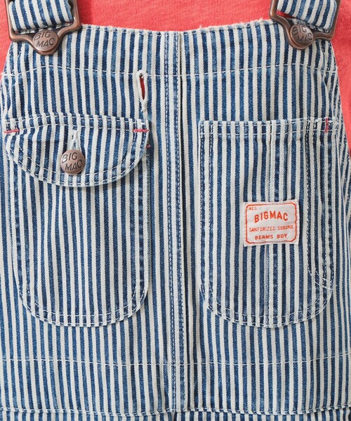 襤褸 60s bigmac ヒッコリー オーバーオール フェード 雰囲気