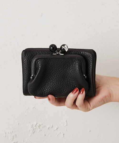 ear PAPILLONNER（イア パピヨネ） 財布 「WEB限定」牛革がま口折り