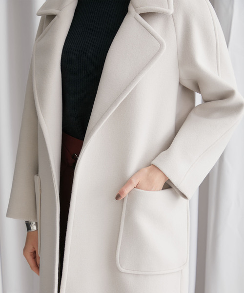 STUDIOUS（ステュディオス） チェスターコート 2 グレー レディース