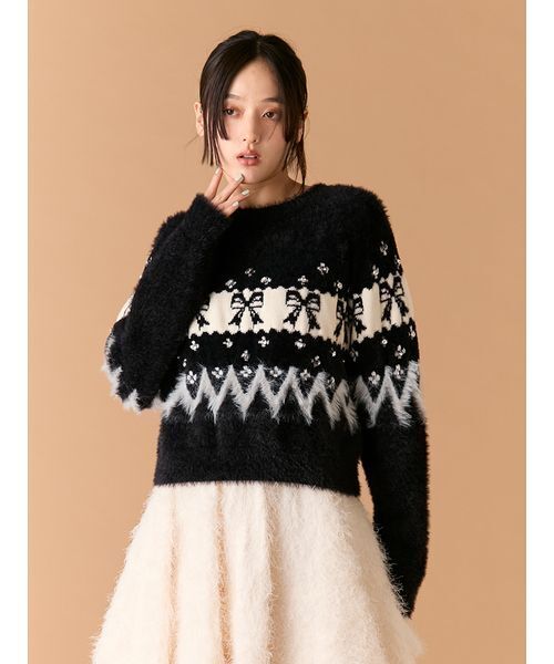 LILY BROWN（リリーブラウン） ニット セーター 「L.B CANDY STOCK