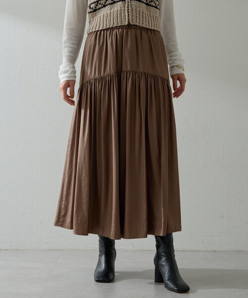 Whim Gazette（ウィム ガゼット） スカート ヴィンテージタフタ