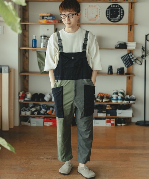 gym master（ジムマスター） オーバーオール サロペット ストレッチ