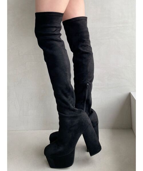 RESEXXY（リゼクシー） ブーツ ストレッチニーハイブーツ レディース