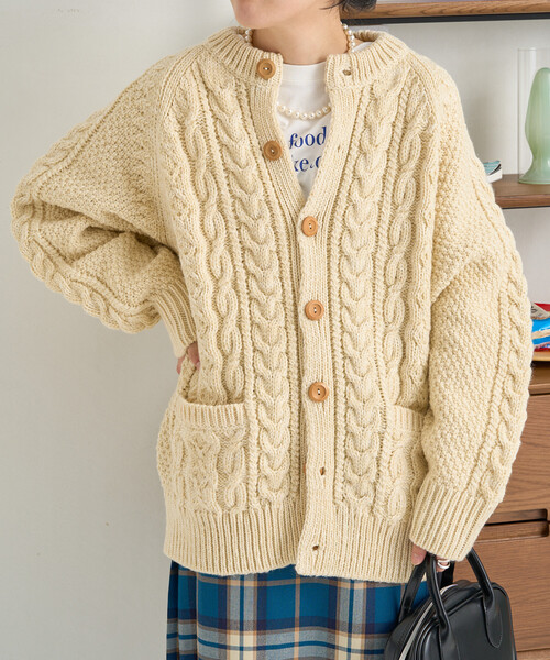 FREAK'S STORE（フリークスストア） カーディガン フィッシャーマン