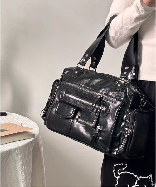 gossip!ロサンゼルス ショルダーバッグ バッグ Y2K ハンドバッグ 2way