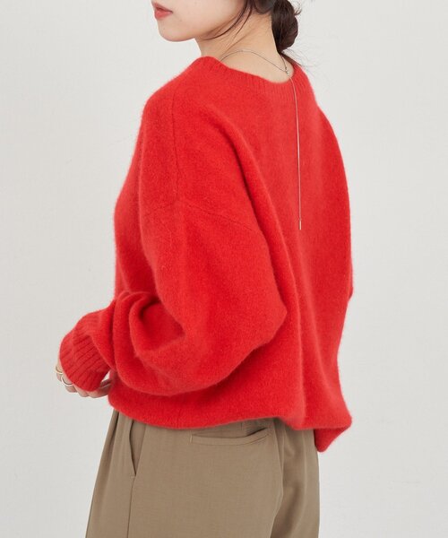 SHENERY（シーナリー） ニット セーター ファーウールクルーネック