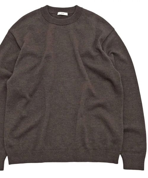 ATON（エイトン） セーター ニット 「ATON」WOOL WASHI CREWNECK