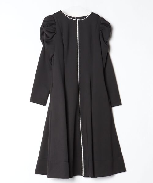 CELFORD（セルフォード） 長袖ワンピース 38 ブラック レディース