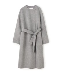 Ballsey（ボールジィ） ノーカラーコート コート プレミアムウール