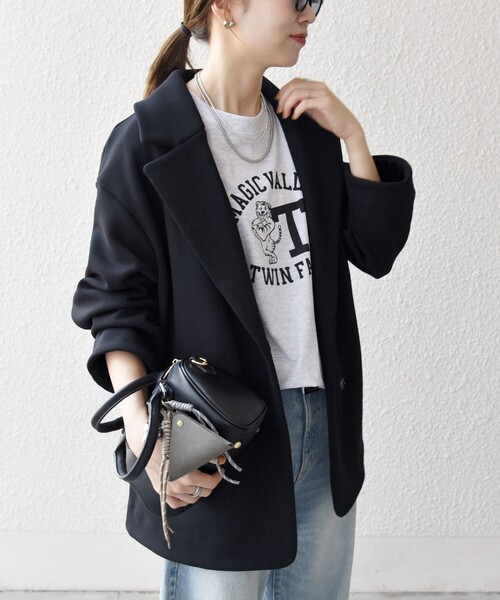 SHIPS any コート アウター any:「洗濯機可能」ダンボール コクーン