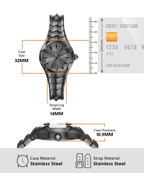 DIESEL（ディーゼル） 腕時計 腕時計 レディース アナログ ステンレス