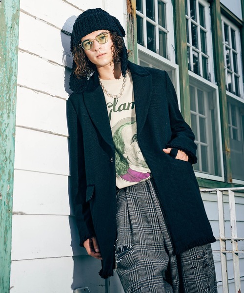 glamb（グラム） チェスターコート コート Cut Off Chester Coat