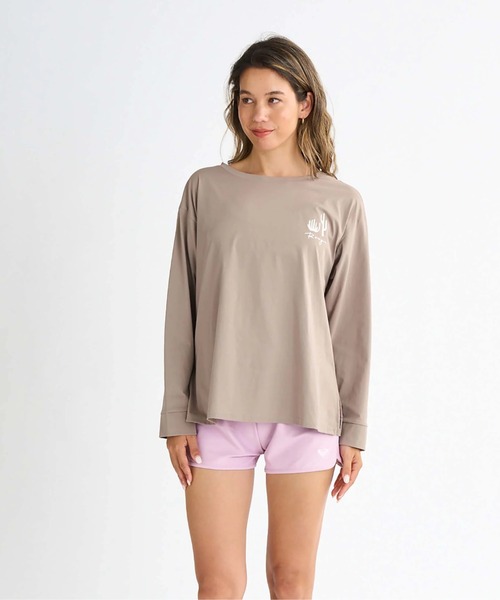 ROXY（ロキシー） 水着 PICNIC GINGHAM /ロキシー長袖ラッシュガード