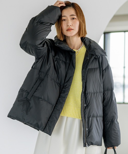 23区（ニジュウサンク） ダウンコート ダウンジャケット シレータフタ