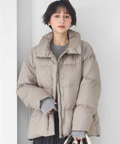 23区（ニジュウサンク） ダウンコート ダウンジャケット シレータフタ