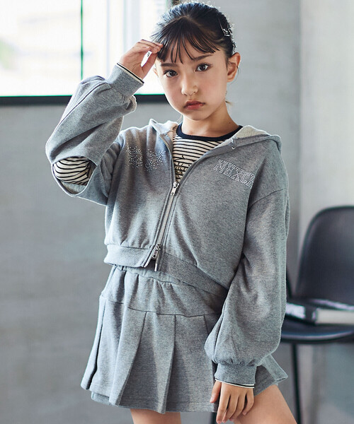 nexchic（ネクシック） セットアップ ダブルファスナーパーカー+