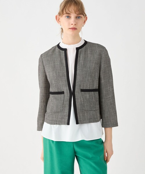 Ballsey（ボールジィ） ジャケット ノーカラージャケット カラミ ノー