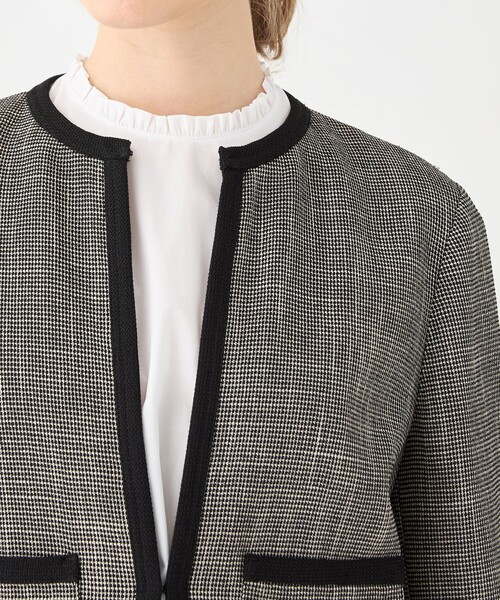 Ballsey（ボールジィ） ジャケット ノーカラージャケット カラミ ノー