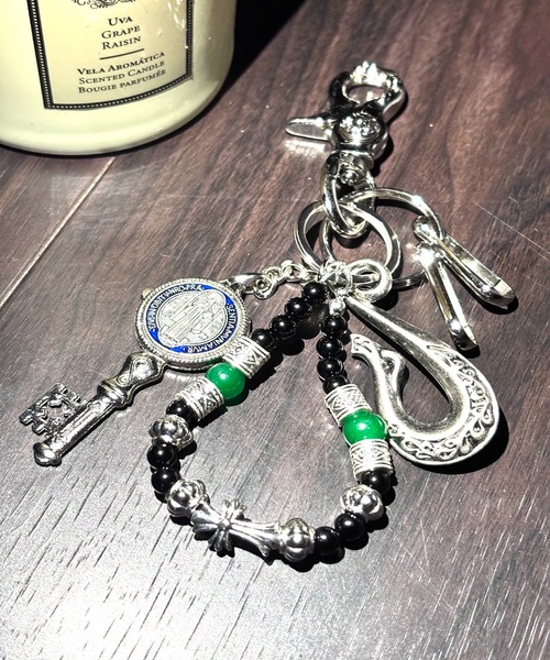 1004ST キーホルダー 真鍮 シルバー カラビナ キーリング : ZOZOTOWN