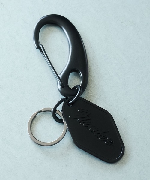 NUMBER (N)INE（ナンバーナイン） キーホルダー Number(9) LOGO PLATE