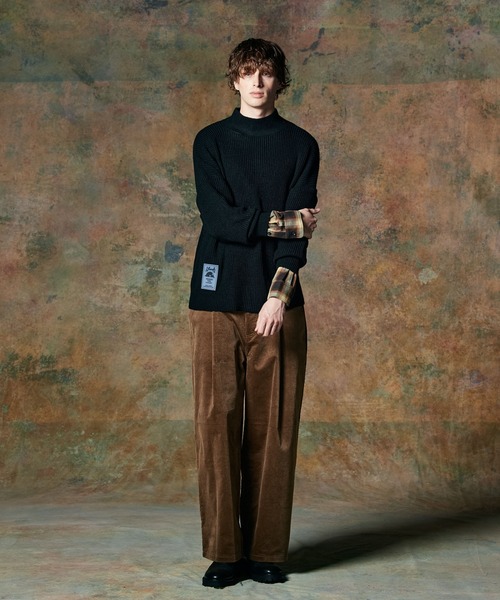 glamb（グラム） パンツ Tuck Corduroy Pants / タックコーデュロイ