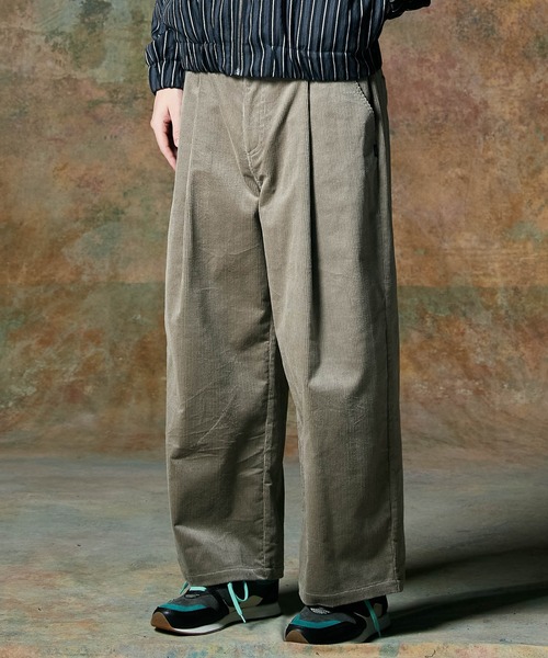 glamb（グラム） パンツ Tuck Corduroy Pants / タックコーデュロイ