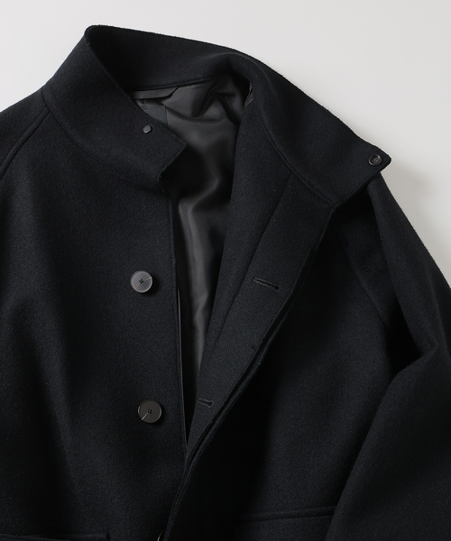 EDIFICE（エディフィス） コート ジャケット ニット メルトン モーター