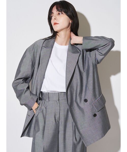 ELENDEEK（エレンディーク） ジャケット テーラードジャケット ダブル