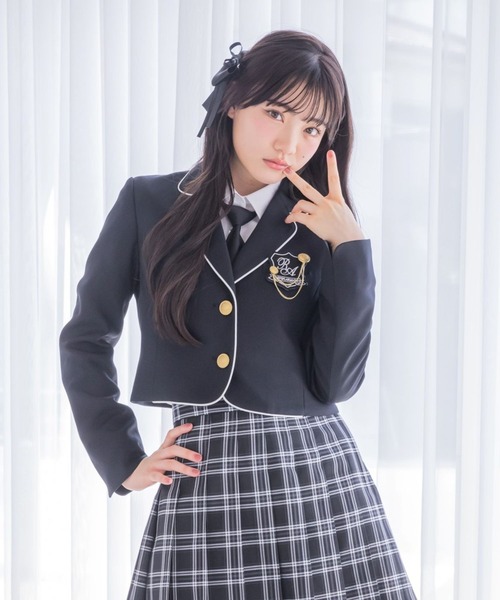 repipi armario（レピピアルマリオ） ノーカラージャケット アウター