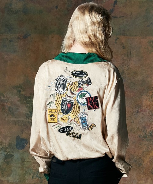 glamb（グラム） シャツ Out of Society Ska Shirt / アウトオブ