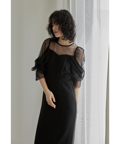 niana（ニアナ） ドレス チュールオフショルダードレス 結婚式