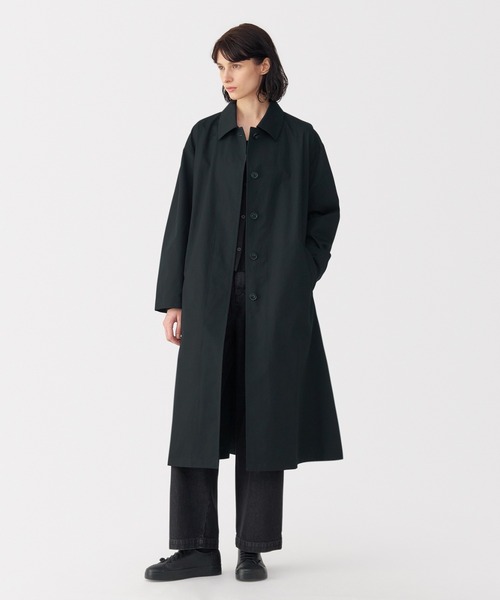 MUJI Labo コート アウター 「MUJI Labo」婦人 高密度コットンシングル