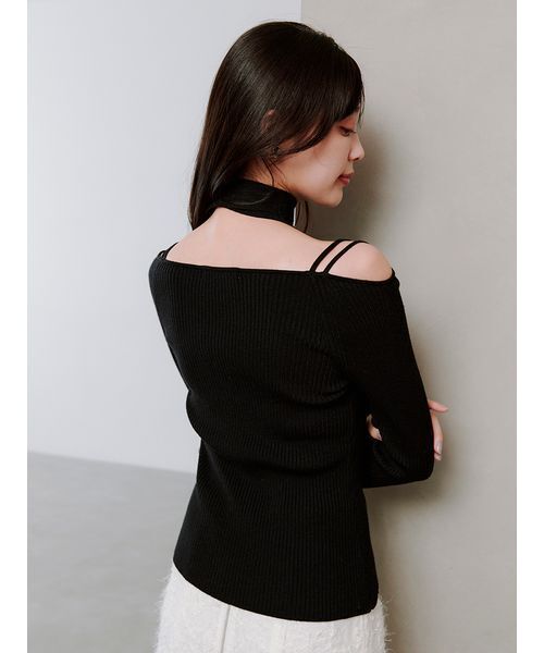 SNIDEL（スナイデル） ニット セーター タイ付きニットプルオーバー