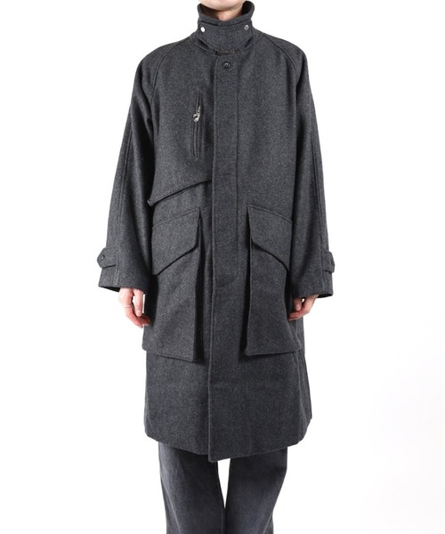 JieDa（ジエダ） トレンチコート コート MELTON TRENCH COAT メンズ