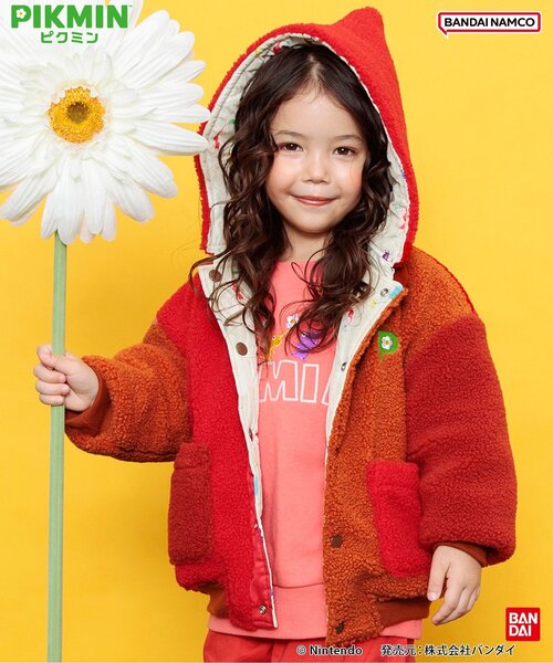 BREEZE（ブリーズ） ブルゾン アウター 「ピクミン」リバーシブルボア