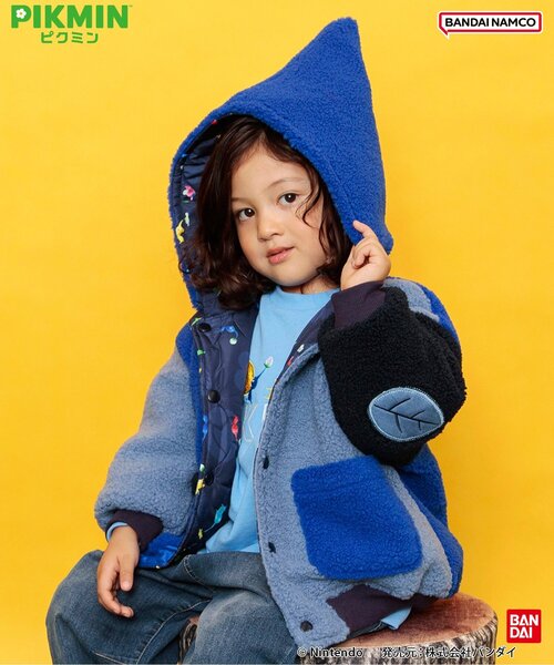 BREEZE（ブリーズ） ブルゾン アウター 「ピクミン」リバーシブルボア