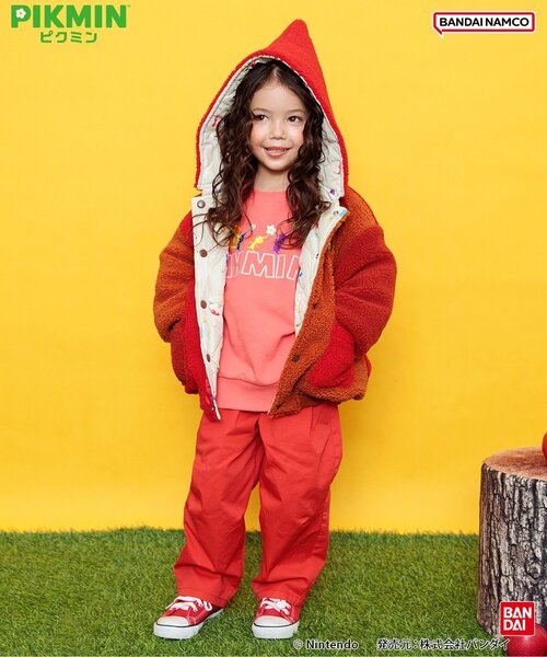 BREEZE（ブリーズ） ブルゾン アウター 「ピクミン」リバーシブルボア