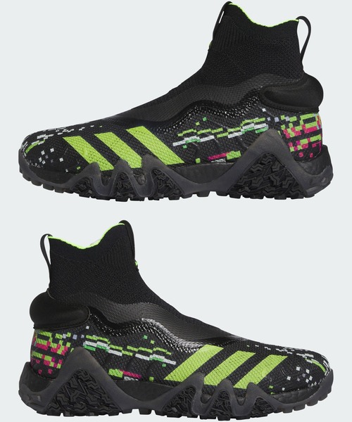 adidas（アディダス） スニーカー コードカオス レースレス グリッチ