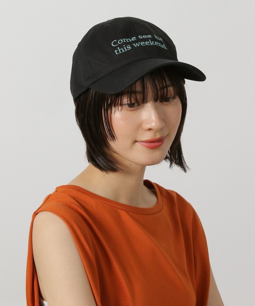 LAKOLE（ラコレ） キャップ 帽子 ロゴ刺繍キャップ / 495366