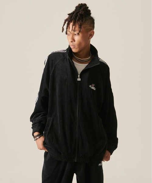 FUBU（フブ） ブルゾン アウター ブランド ロゴ ロゴテープ 長袖