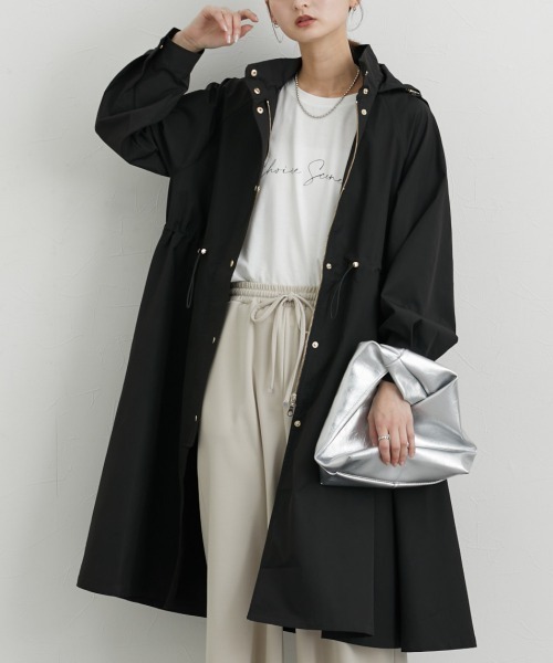 ニッセン（nissen） モッズコート コート バックヨークロング丈モッズ