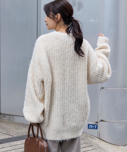 MONO-MART（モノマート） カーディガン ダブルジップ ボリューム