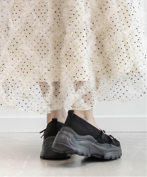 RANDA（ランダ） スニーカー ボリュームソールトゥシューズライク