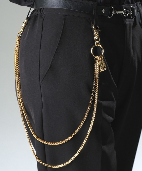 ウォレットチェーン an meets zakka 2連ベネチアンウォレットチェーン