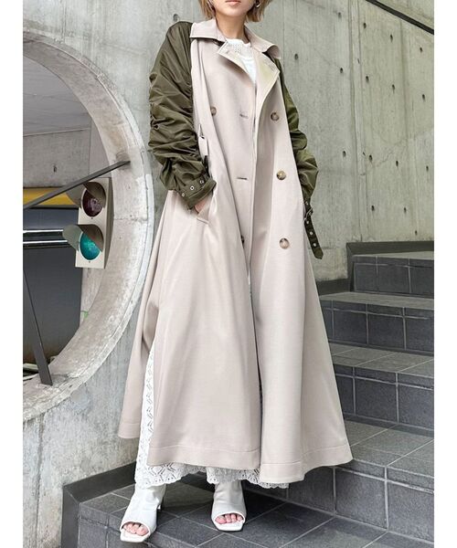 MURUA（ムルーア） トレンチコート コート ドッキングトレンチコート