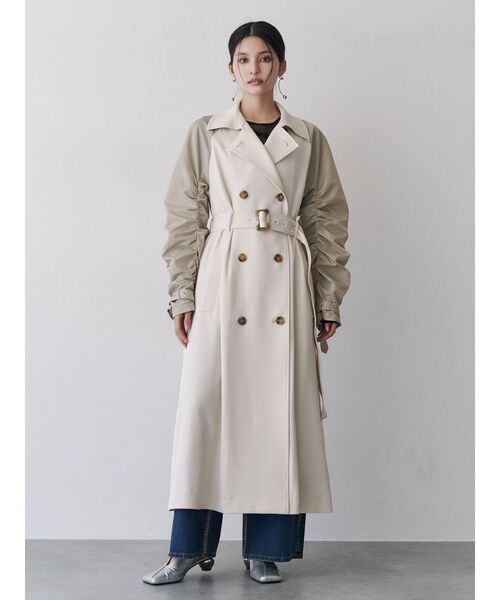 MURUA（ムルーア） トレンチコート コート ドッキングトレンチコート