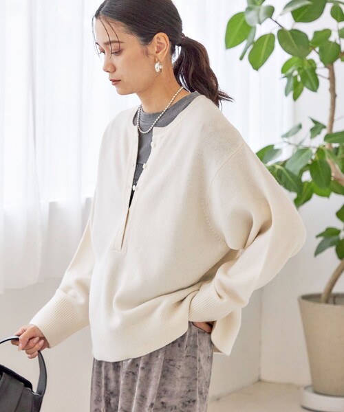 SHIPS（シップス） ニット セーター 「手洗い可能」ウール カシミヤ